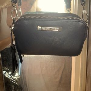 Stud black purse
